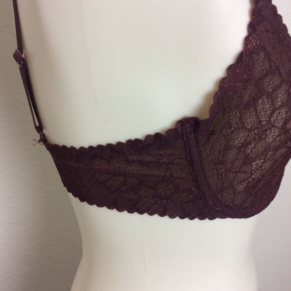 Adrienne Vittadini Lingerie Bra Underwire Floral Lace - Picture 5 of 8